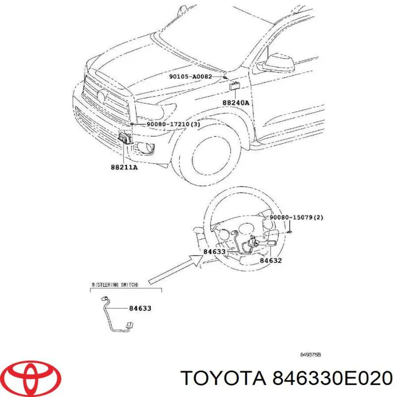 846330E020 Toyota 