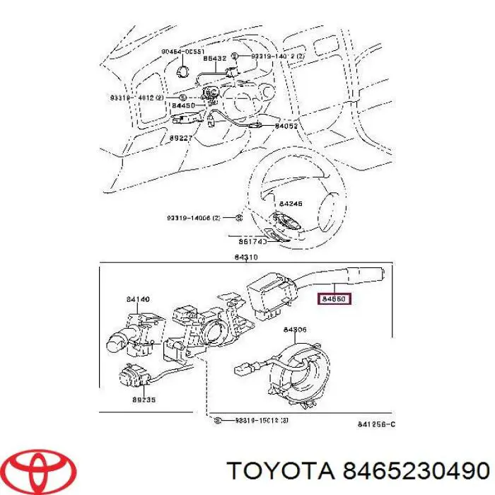  Toyota 8465230490 ціна, від 18.62 USD