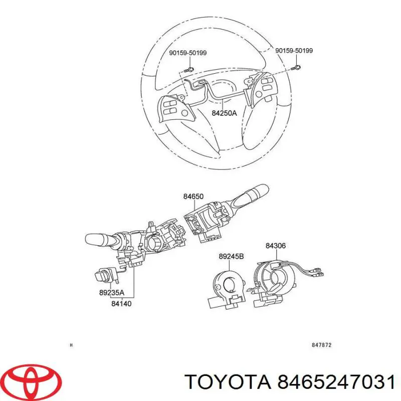 8465247031 Toyota 