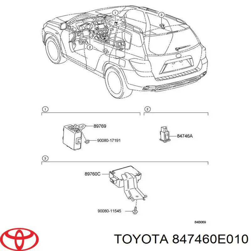  Toyota 847460E010 ціна, від 28.18 USD