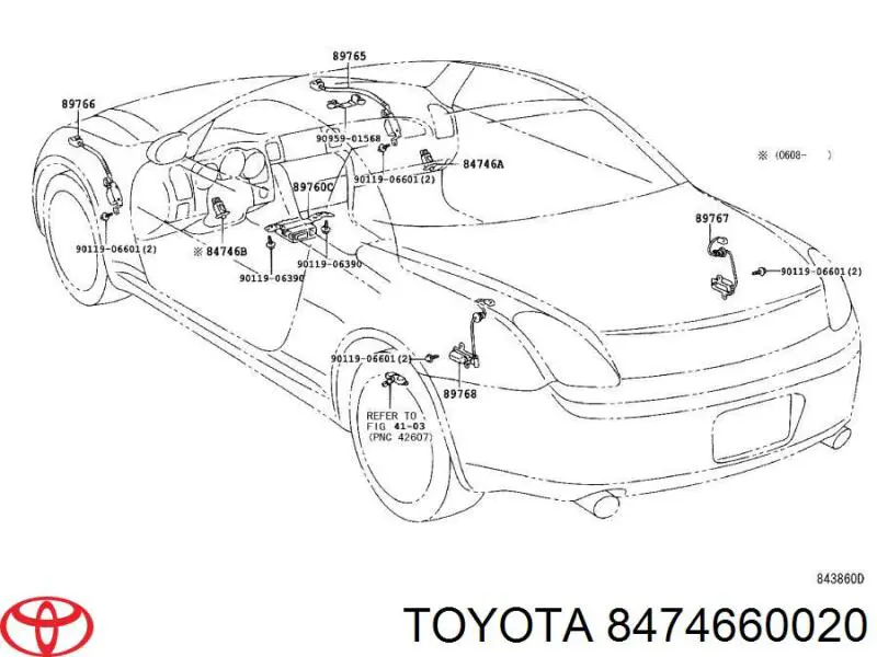  Toyota 8474660020 ціна, від 27.65 USD