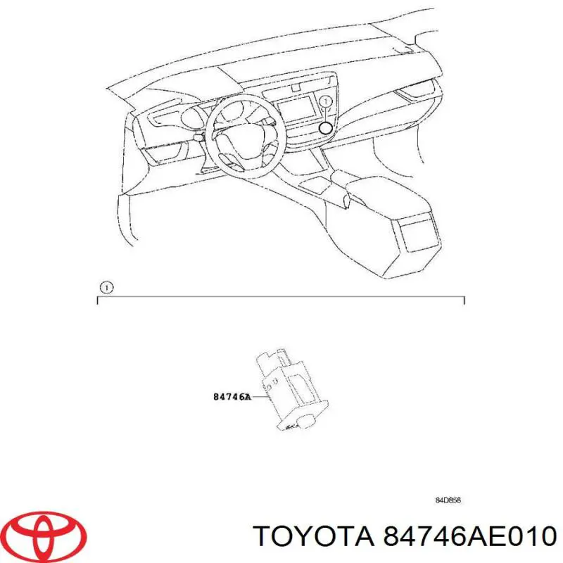  84746AE010 Toyota