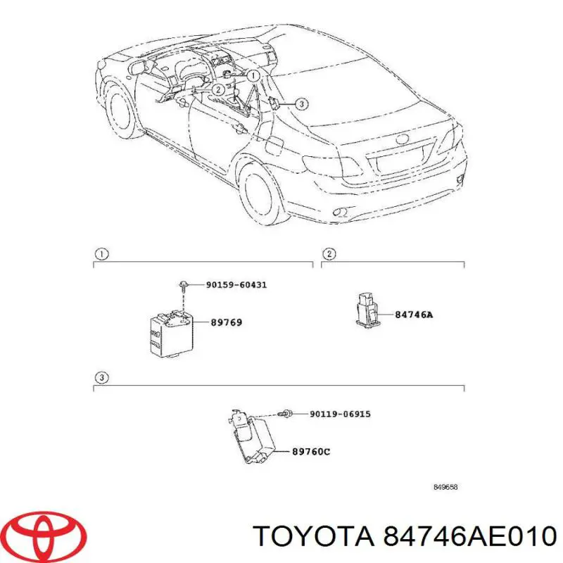  Toyota 84746AE010 ціна, від 12.65 USD