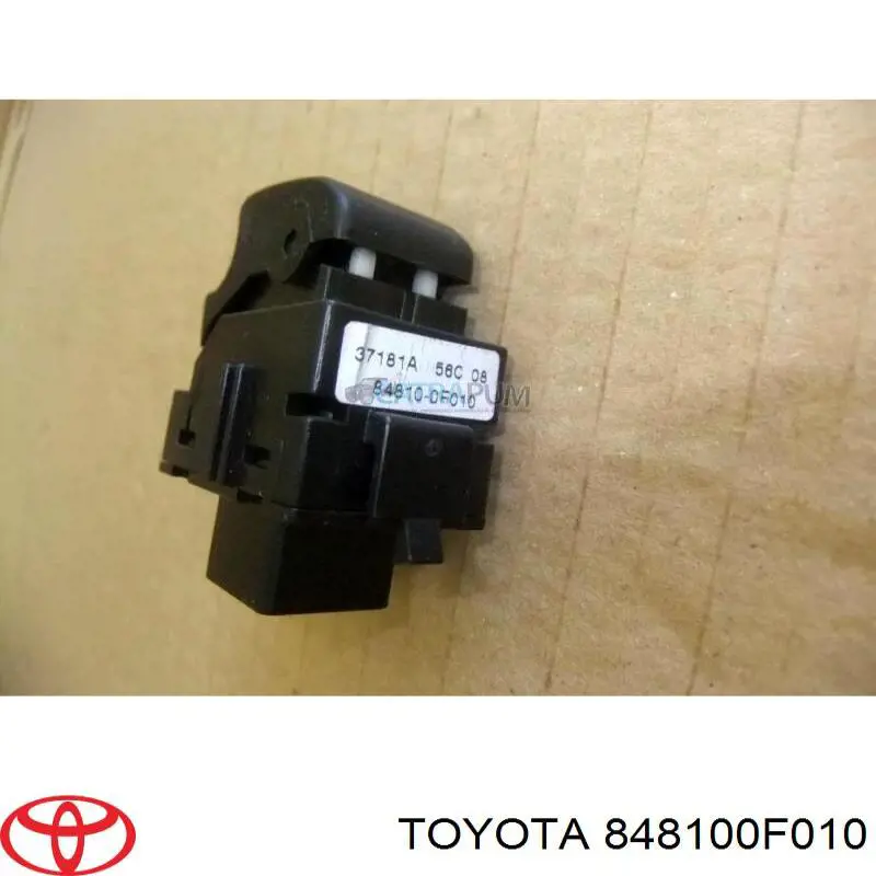 Купити 848100F010 Toyota Кнопка вмикання двигуна склопідіймача передня права