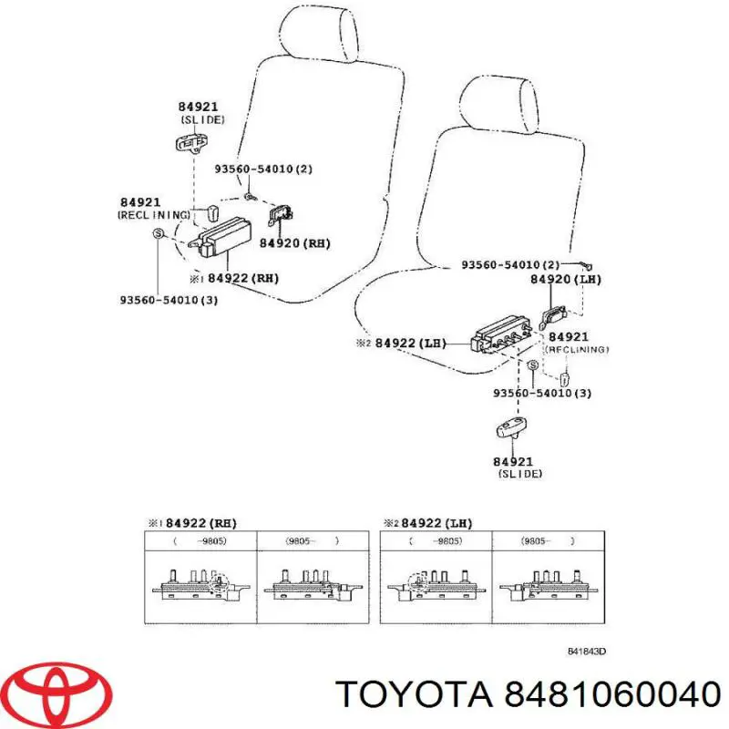8481060040 Toyota 