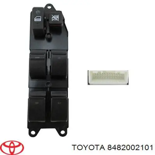 8482002101 Toyota кнопковий блок керування склопідіймачами передній лівий
