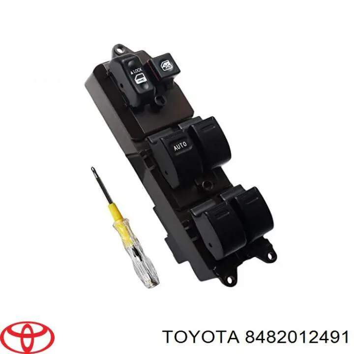 Купити 8482012491 Toyota Кнопковий блок керування склопідіймачами центральної консолі