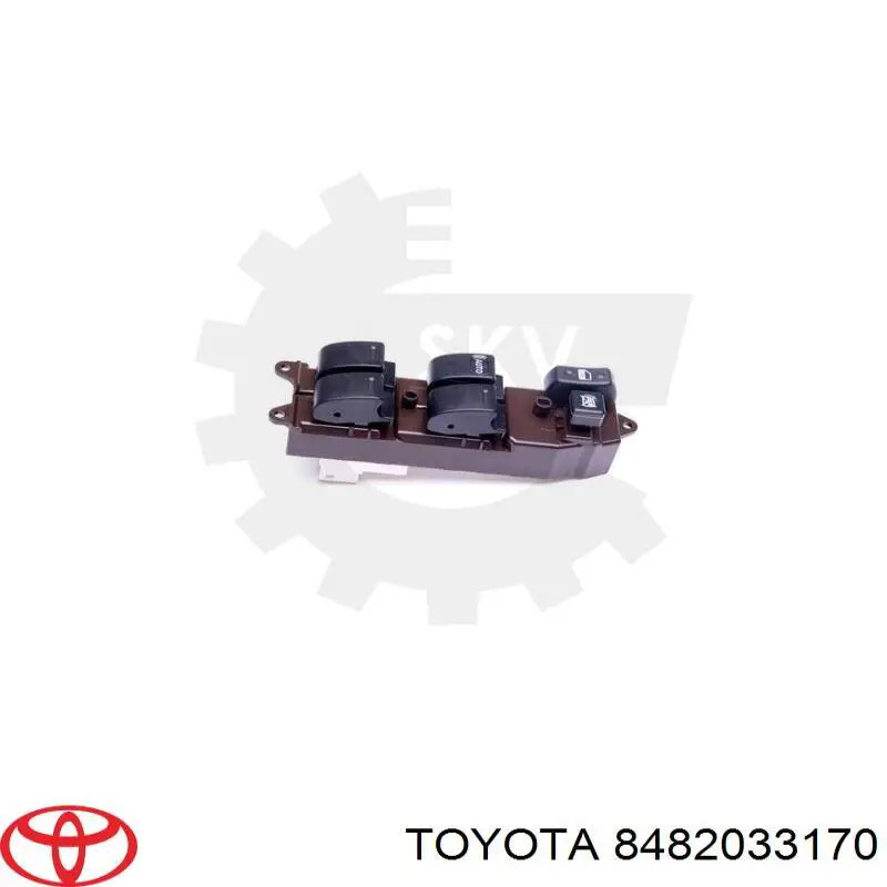 Кнопковий блок керування склопідіймачами передній лівий Toyota Camry (V30) (Тойота Камрі)