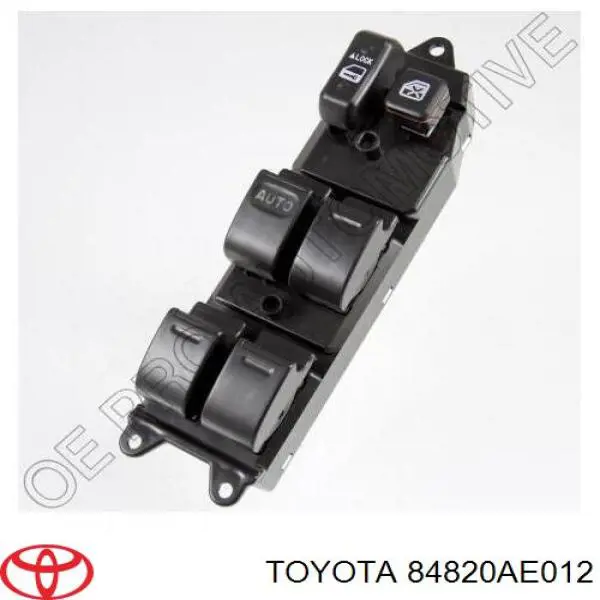 Купити 84820AE012 Toyota Кнопковий блок керування склопідіймачами центральної консолі