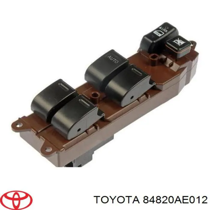 84820AE012 Toyota Кнопковий блок управління склопідіймачами центральної консолі