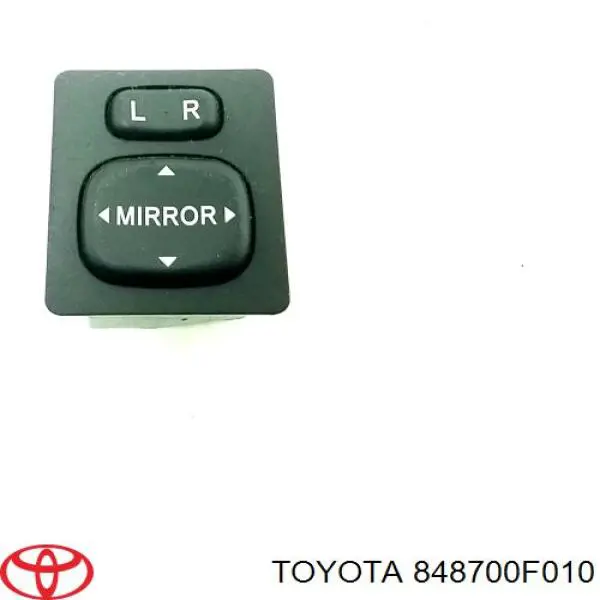 848700F010 Toyota Блок управління зеркалами заднього виду, на торпедо
