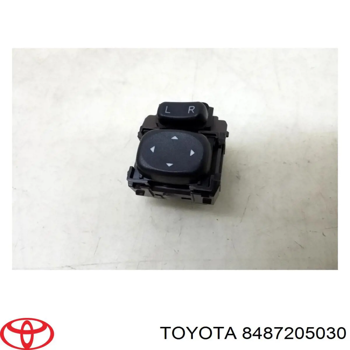 8487205030 Toyota Блок управління зеркалами заднього виду, на торпедо
