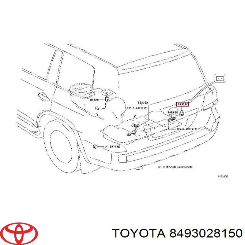  Toyota 8493028150 ціна, від 63.35 USD