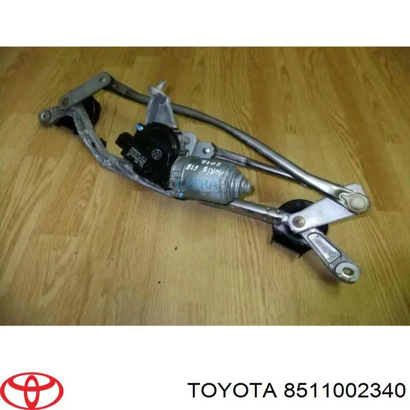 8511002340 Toyota Мотор склоочисника скла (трапеції)