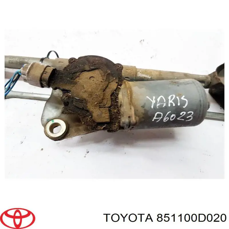 Двигун склоочисника лобового скла (трапеції) Toyota Yaris (P10) (Тойота Яріс)