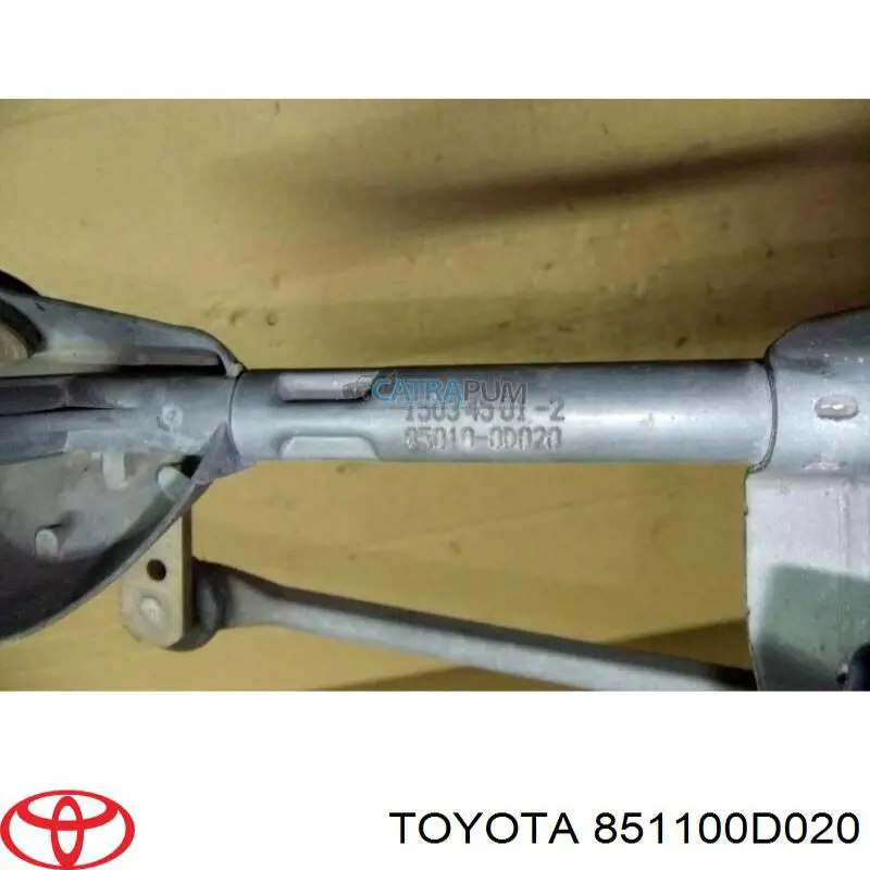 Мотор стеклоочищувача Toyota 851100D020 ціна, від 55.67 USD