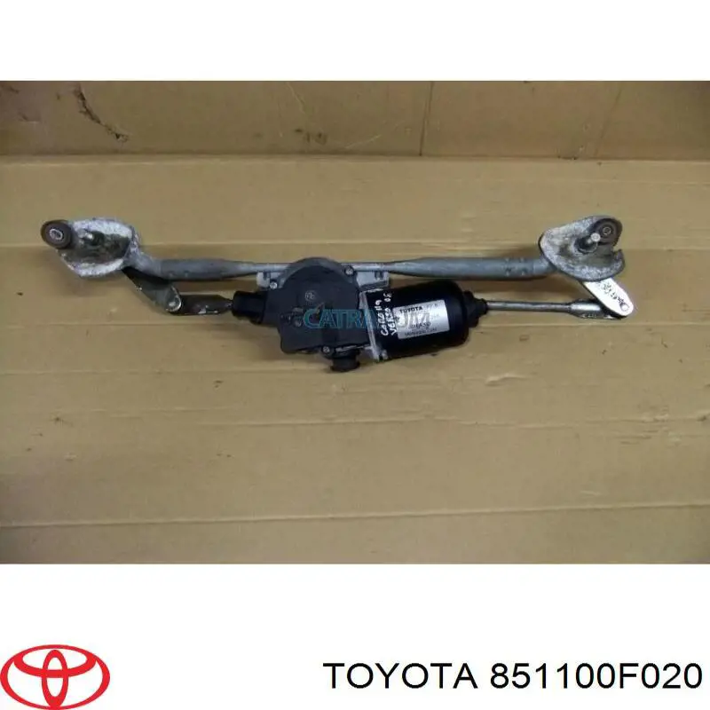 Двигун склоочисника лобового скла (трапеції) Toyota Corolla VERSO (R10) (Тойота Королла)