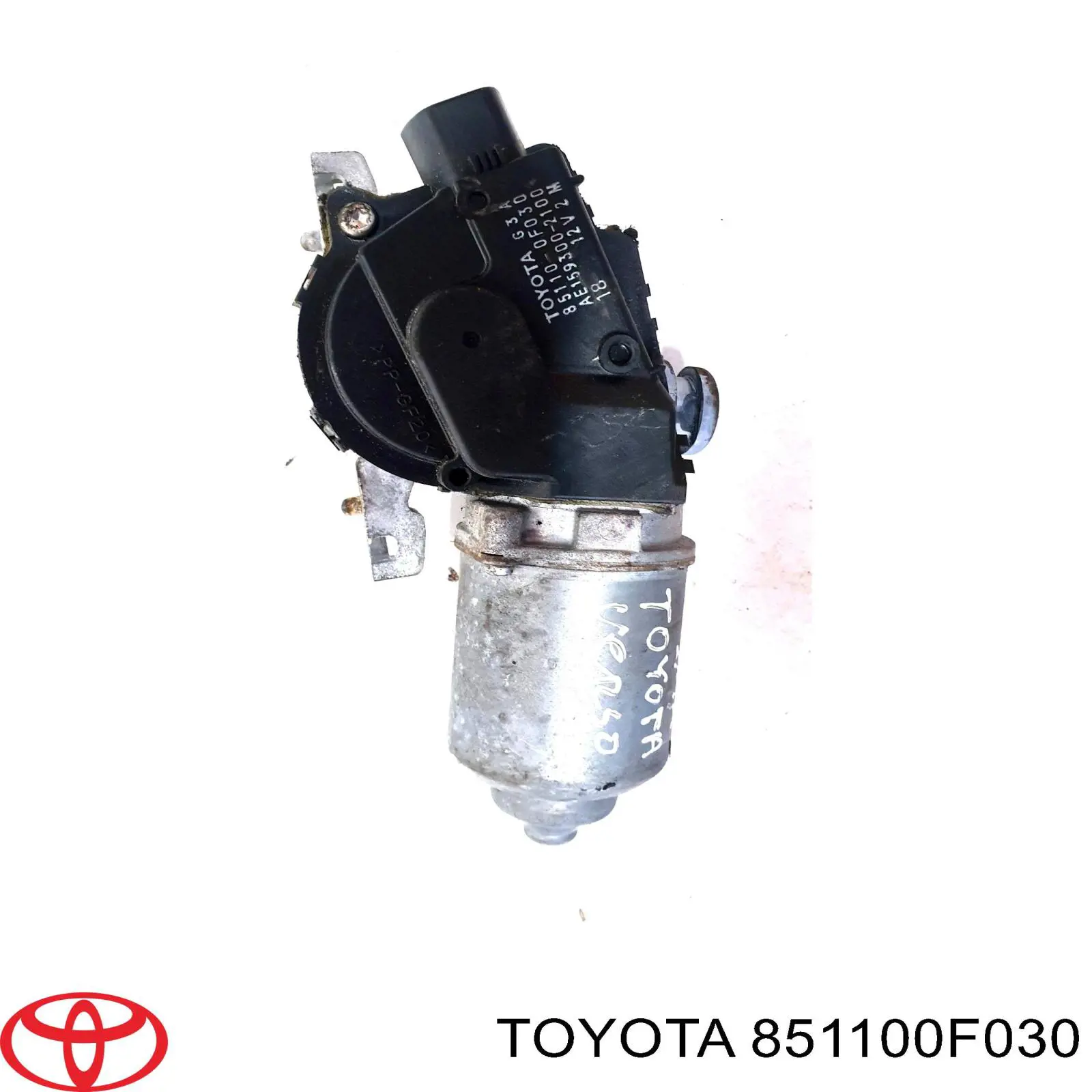 851100F030 Toyota Мотор склоочисника скла (трапеції)