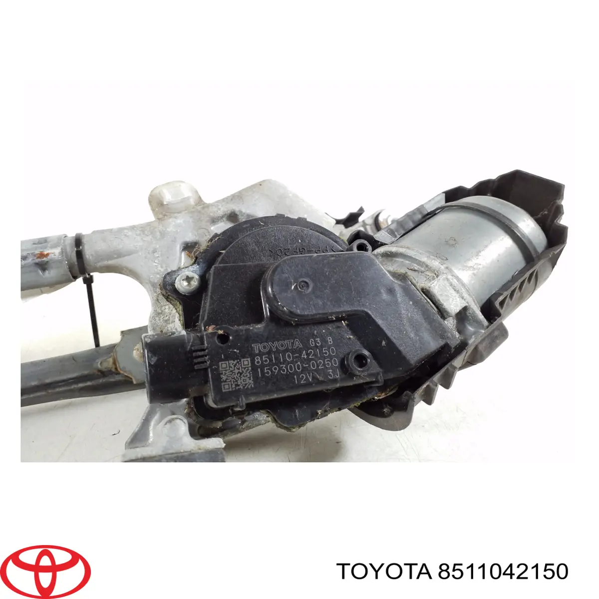 8511042150 Toyota двигун склоочисника лобового скла (трапеції)