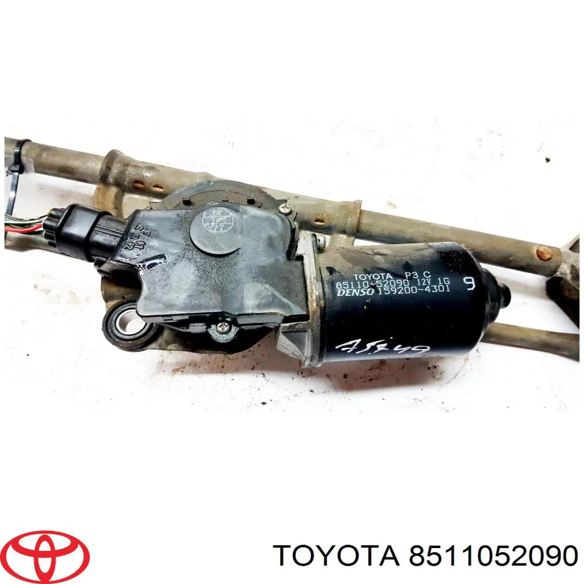 Мотор стеклоочищувача Toyota 8511052090 ціна, від 34.28 USD