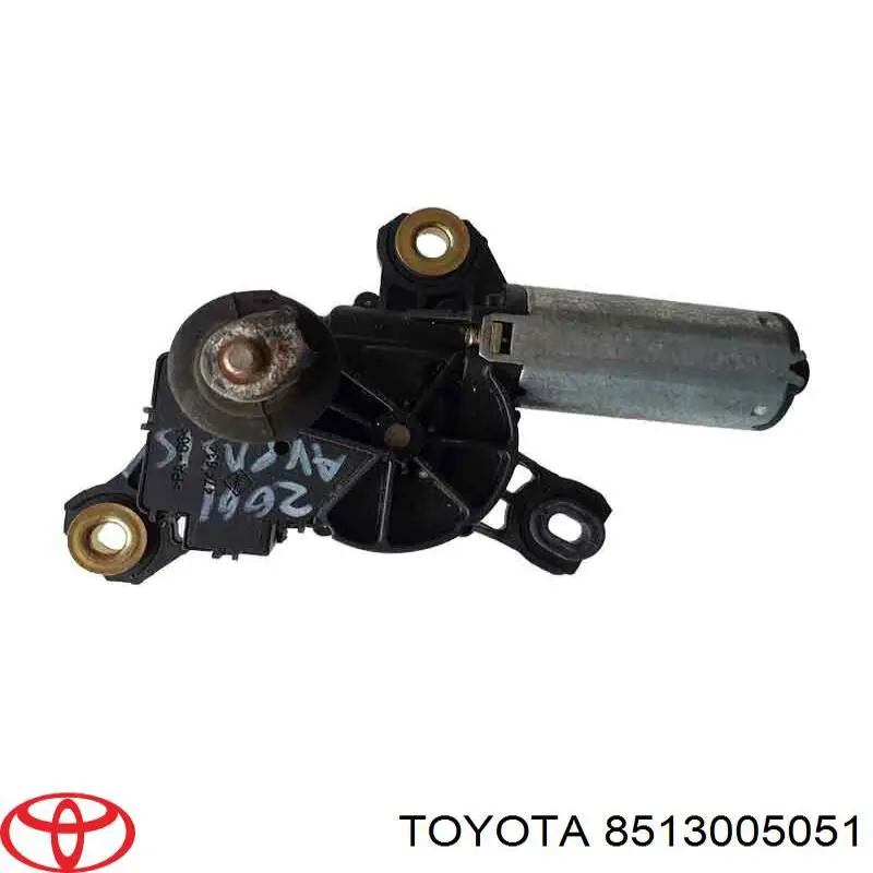 Купити 8513005051 Toyota Двигун склоочисника заднього скла