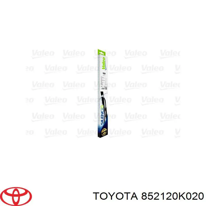 Щітка-двірник лобового скла, пасажирська 852120K020 Toyota