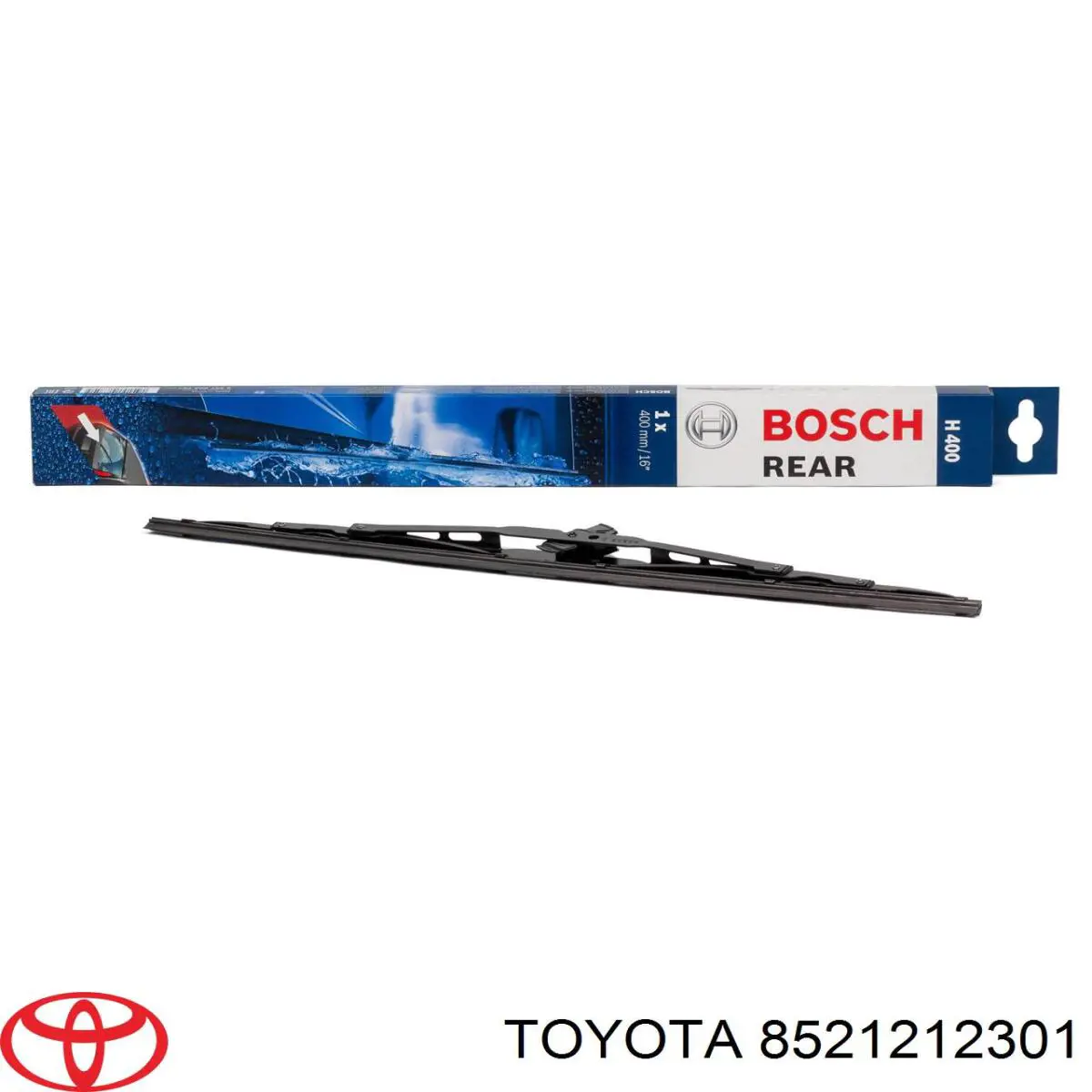 Щітка-двірник лобового скла, пасажирська 8521212301 Toyota