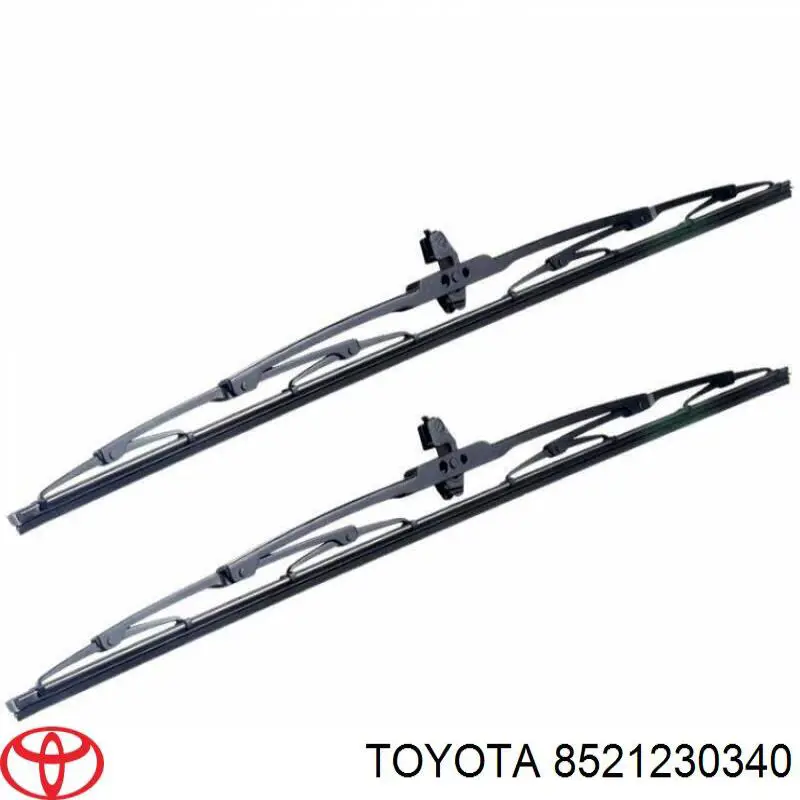 Щітка-двірник лобового скла, пасажирська Toyota 8521230340 ціна, від 12.67 USD