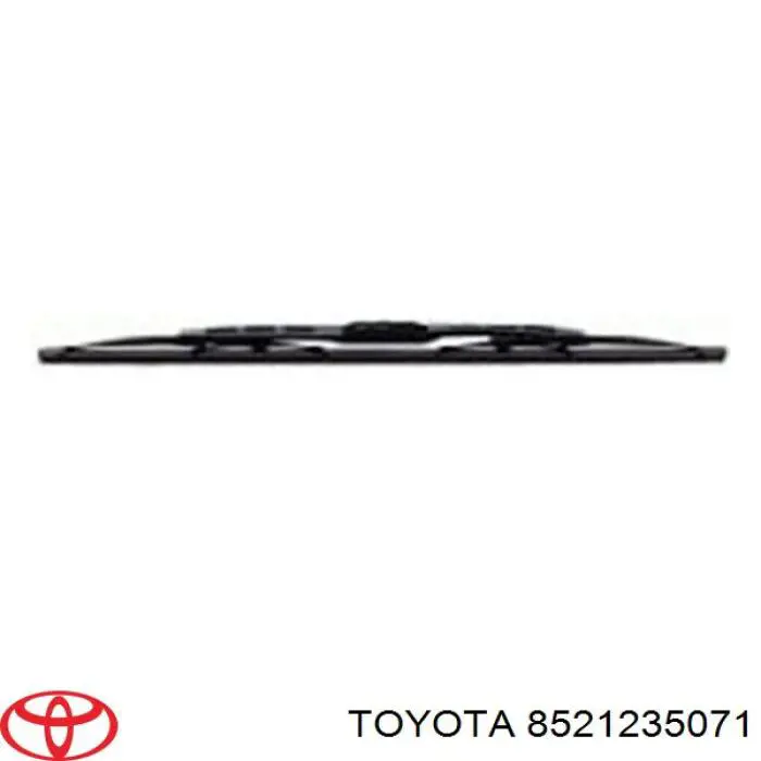 8521235071 Toyota щітка-двірник лобового скла, пасажирська