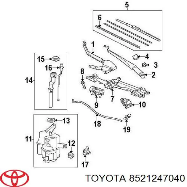 Купити 23365875 General Motors Щітка-двірник лобового скла, пасажирська