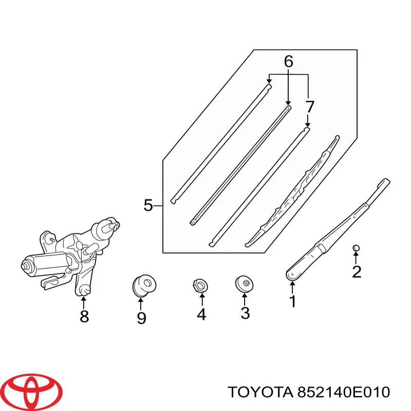  Toyota 852140E010 ціна, від 6.55 USD