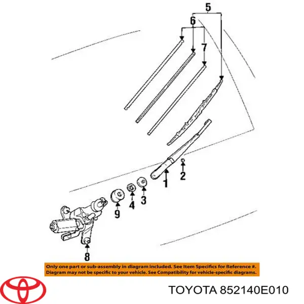  Toyota 852140E010 ціна, від 6.88 USD