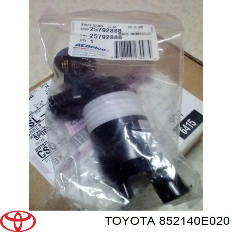 Гумка склоочисника водійська Toyota 852140E020