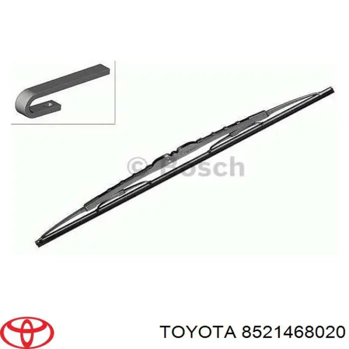 Гумка склоочисника водійська Toyota 8521468020 ціна, від 14.15 USD