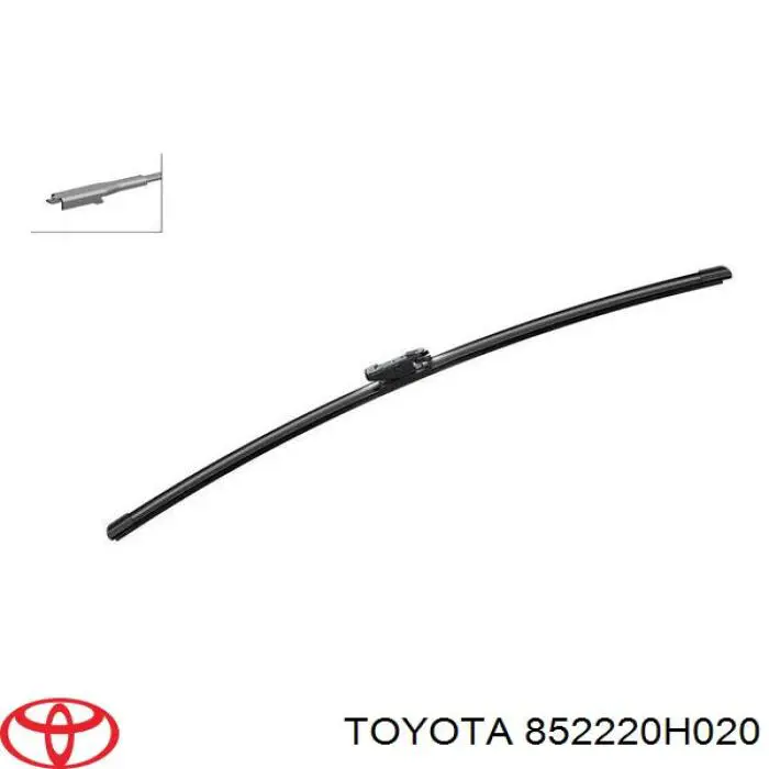 Щітка-двірник лобового скла, водійська Toyota 852220H020 ціна, від 11.85 USD
