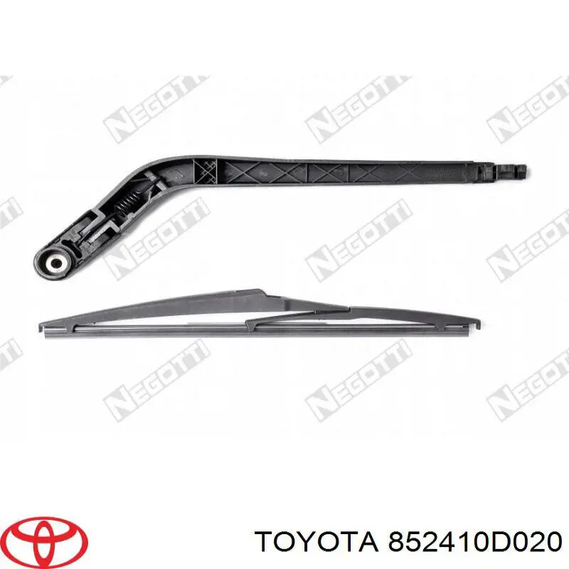 Важіль-поводок склоочисника заднього скла Toyota Yaris (SP90) (Тойота Яріс)