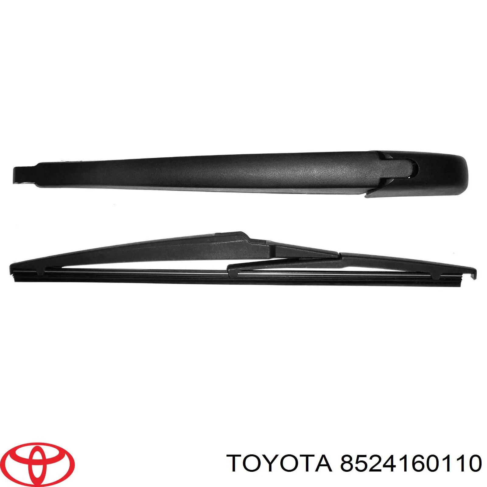 Купити 8524160110 Toyota Важіль-поводок склоочисника заднього скла