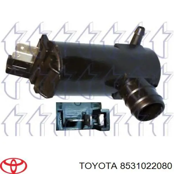 8531022080 Toyota Моторчик омивача скла передній/задній