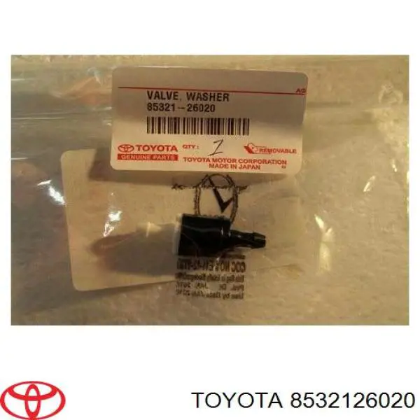 Зворотній клапан омивача лобового скла Toyota 4Runner (GRN21, UZN21) (Тойота 4 раннер)