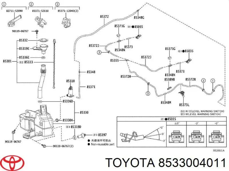  8533004011 Toyota