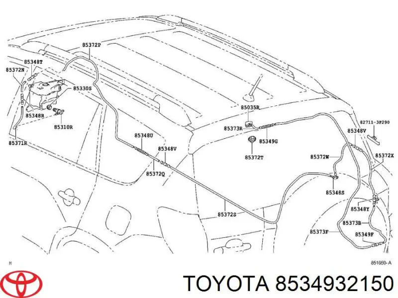  Toyota 8534932150 ціна, від 0.77 USD
