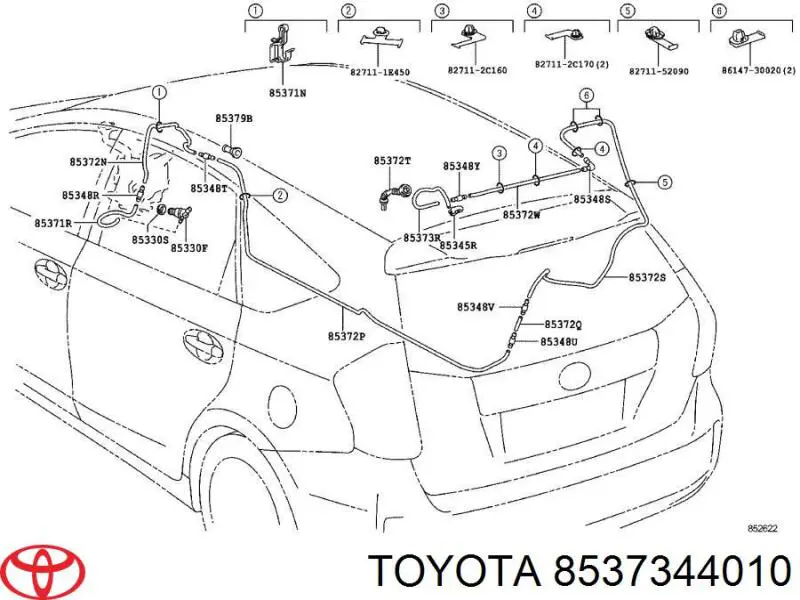 8537344010 Toyota 