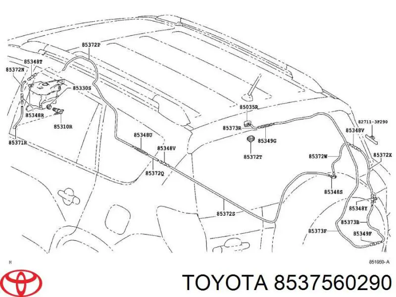  Toyota 8537560290 ціна, від 1.92 USD