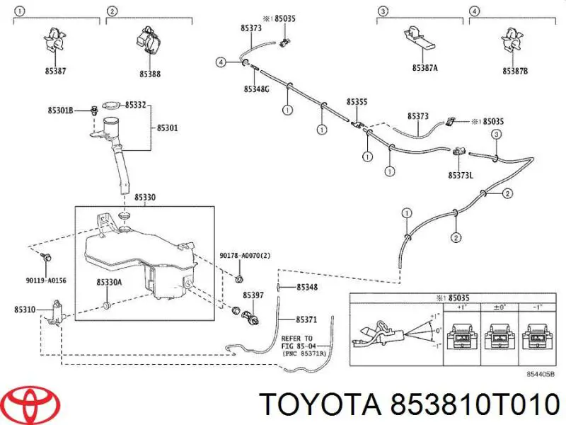Купити 853810T010 Toyota 