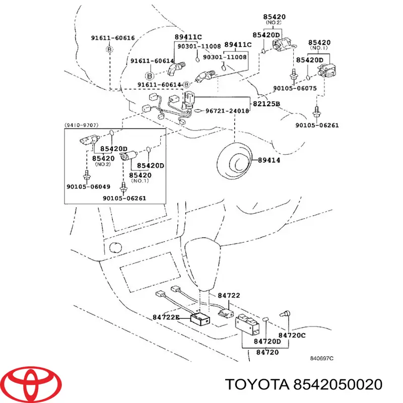  8542050020 Toyota