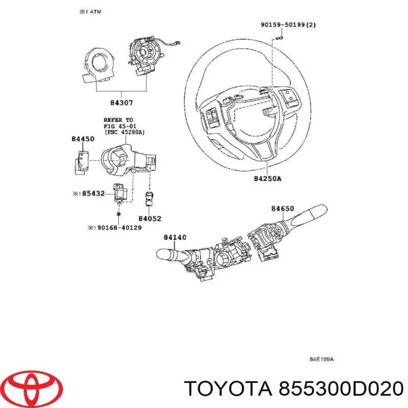  Toyota 855300D020 ціна, від 26.60 USD