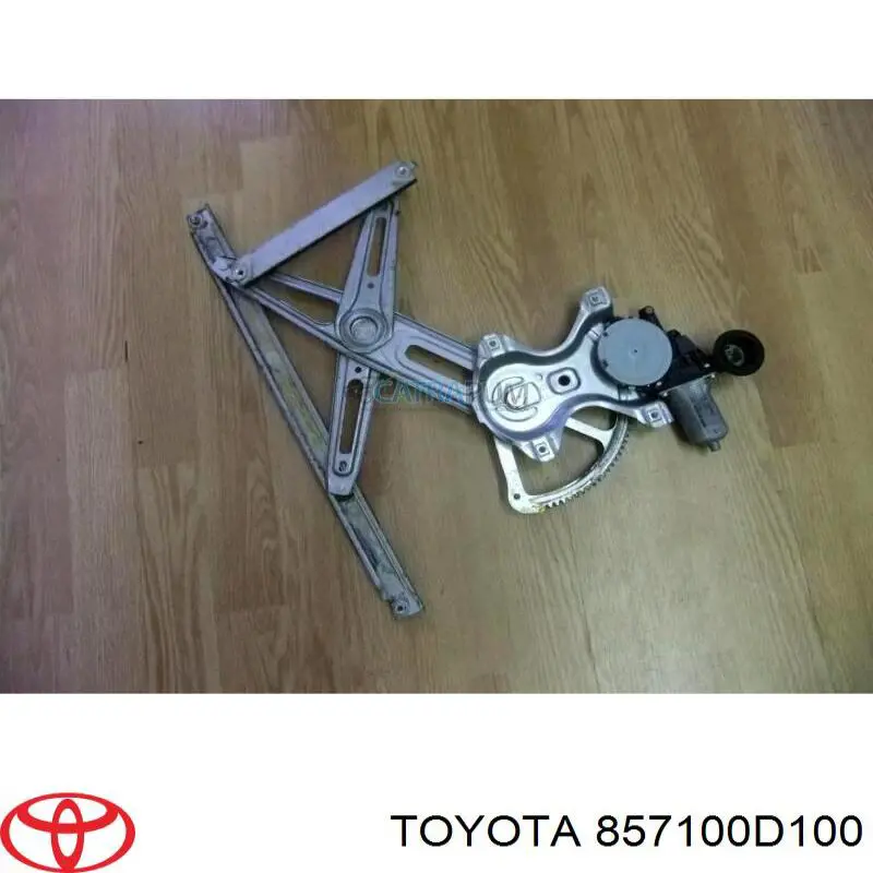 Купити 857100D100 Toyota Двигун склопідіймача двері передньої, правої