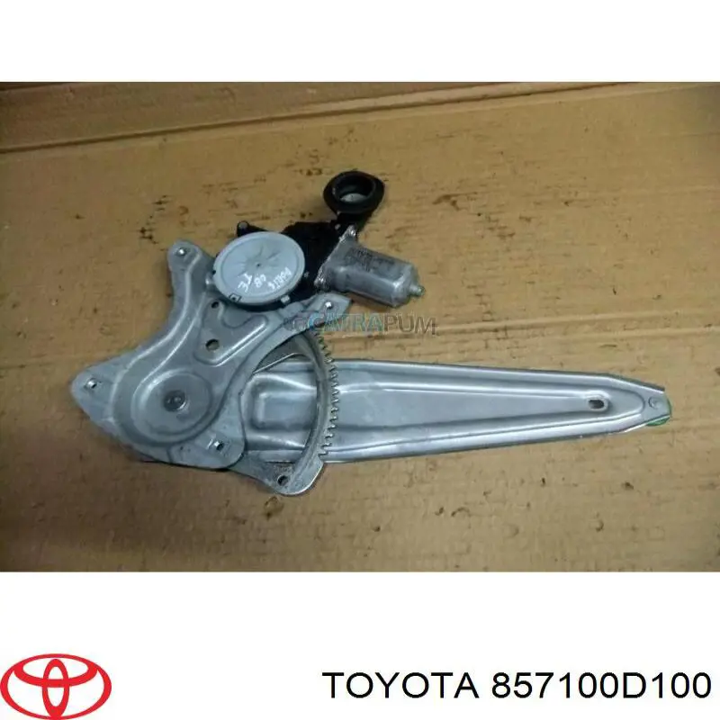Двигун склопідіймача двері передньої, правої 857100D100 Toyota