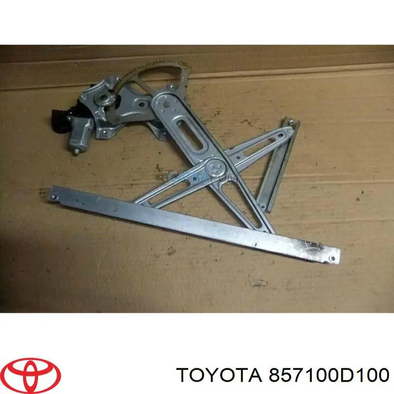 Двигун склопідіймача двері передньої, правої Toyota 857100D100