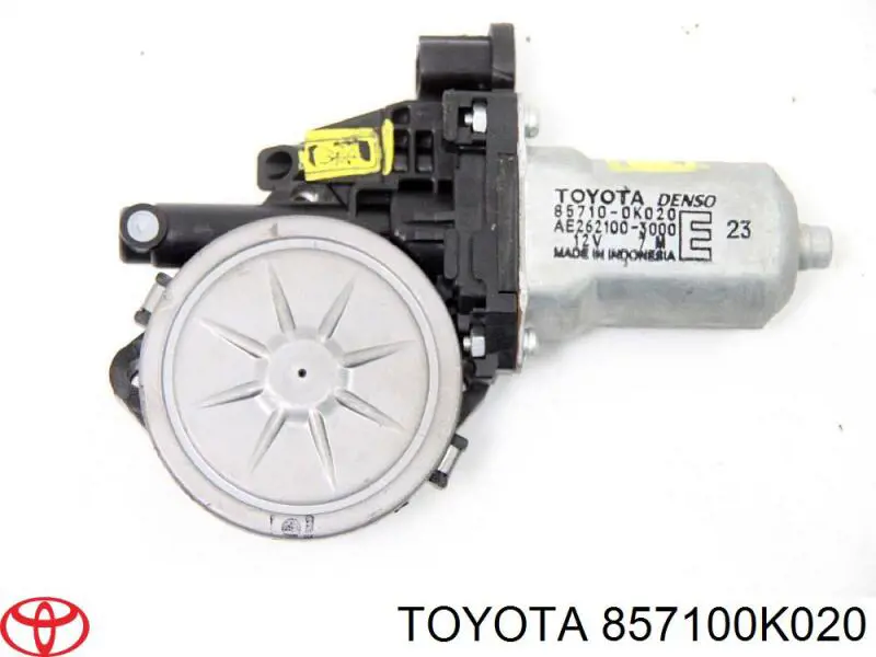 Купити 857100K020 Toyota Мотор склопідйомника дверей задніх, лівих